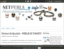 Tablet Screenshot of netperla.info